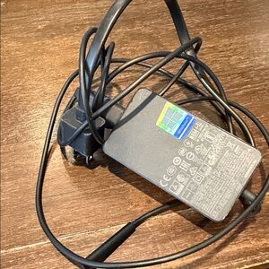 Microsoft Surface Black Power Adapter with Cable